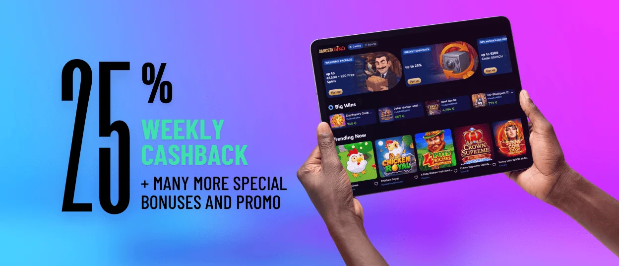 Ganstasino Bonus