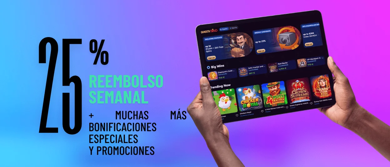 Ganstasino Bonus